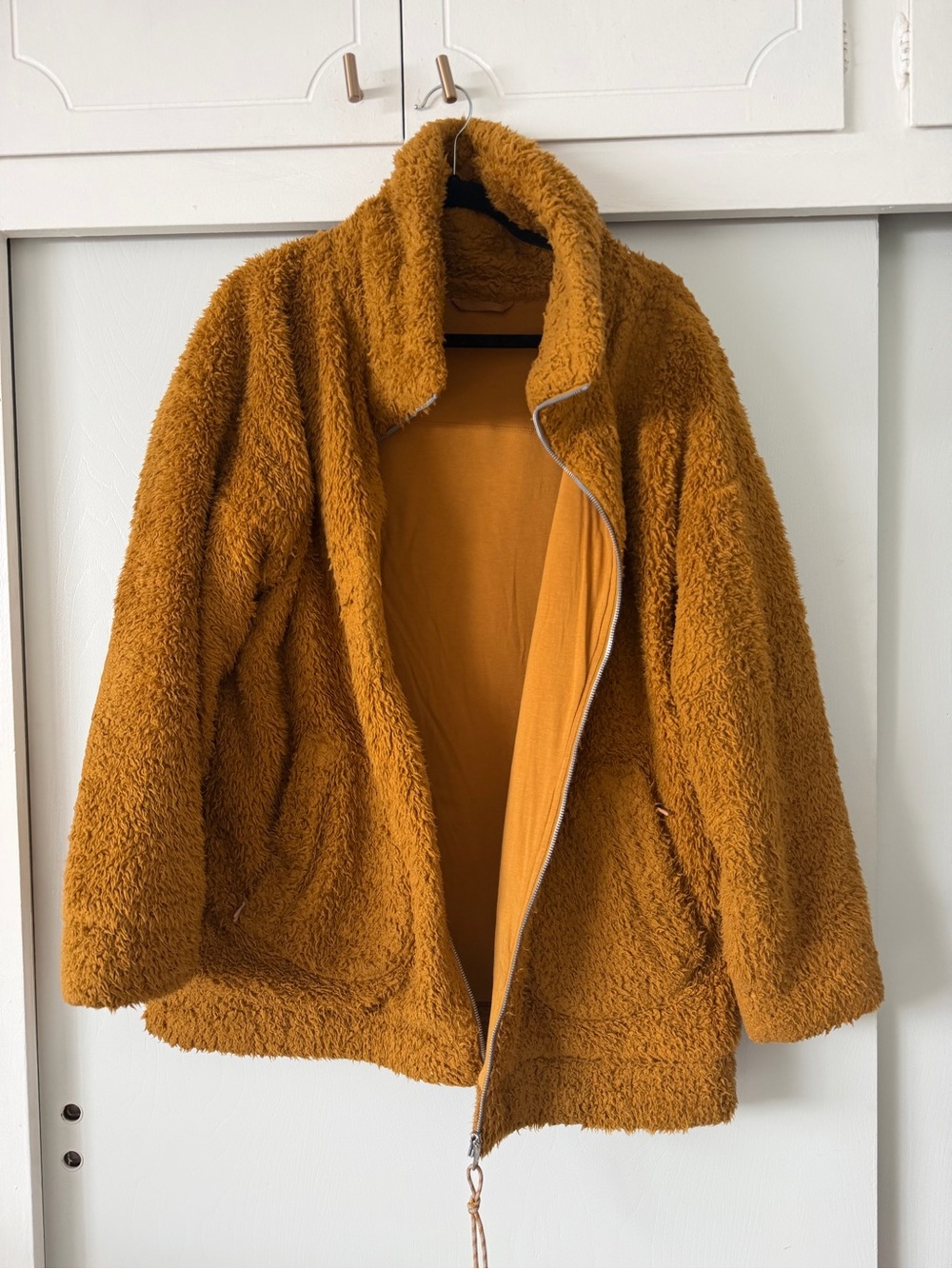 lululemon athletica Teddy Jacket in Mustard